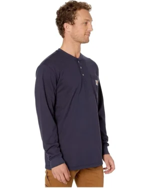 Carhartt Flame-Resistant Force Cotton Long Sleeve Henley | Shirts & Tops -Carttha Shop 619rnopq3QL. AC SR736920