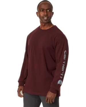 Carhartt Signature Sleeve Logo L/S Tee | Shirts & Tops -Carttha Shop 61V79KrZbML. AC SR736920
