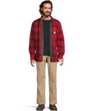 Carhartt Relaxed Fit Flannel Sherpa-Lined Shirt Jacket | Shirts & Tops -Carttha Shop 61lEIsc2NrL. AC SR736920