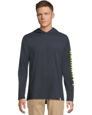 Carhartt Force Relaxed Fit Midweight Long Sleeve Logo Graphic Hooded T-Shirt | Shirts & Tops