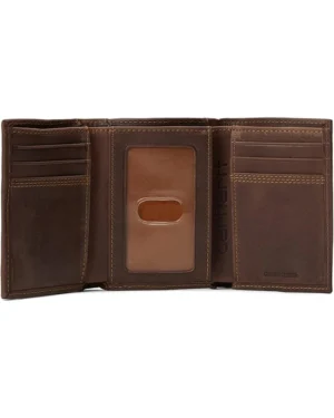 Carhartt Leather Triple-Stitched Trifold Wallet | Wallets -Carttha Shop 710NRAG3RQL. AC SR736920