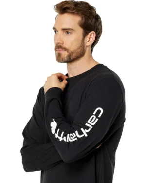 Carhartt Signature Sleeve Logo L/S Tee | Shirts & Tops -Carttha Shop 717eJFvPDnL. AC SR736920