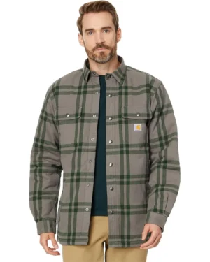 Carhartt Relaxed Fit Flannel Sherpa-Lined Shirt Jacket | Shirts & Tops -Carttha Shop 718qN9Oe8HL. AC SR736920