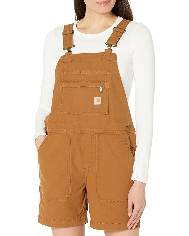 Carhartt Rugged Flex Relaxed Fit Canvas Shortall | Jumpsuits & Rompers 1 Carhartt Rugged Flex Relaxed Fit Canvas Shortall | Jumpsuits & Rompers