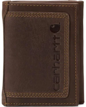 Carhartt Leather Triple-Stitched Trifold Wallet | Wallets