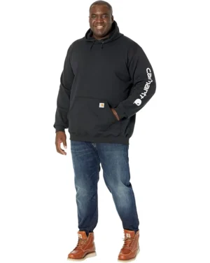 Carhartt Big & Tall Midweight Signature Sleeve Logo Hooded Sweatshirt | Hoodies & Sweatshirts -Carttha Shop 71b33QOOIpL. AC SR736920