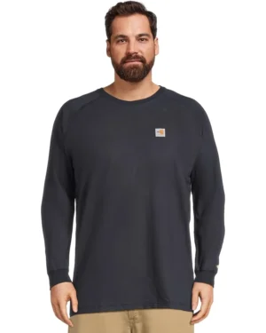 Carhartt Big & Tall Flame-Resistant Force Long Sleeve T-Shirt | Shirts & Tops