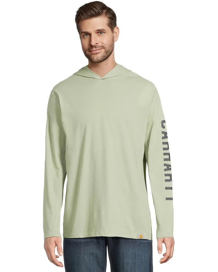 Carhartt Force Relaxed Fit Midweight Long Sleeve Logo Graphic Hooded T-Shirt | Shirts & Tops 6 Carhartt Force Relaxed Fit Midweight Long Sleeve Logo Graphic Hooded T-Shirt | Shirts & Tops - Image 6
