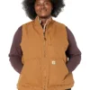 Carhartt Plus Size OV277 Sherpa Lined Mock Neck Vest | Coats & Outerwear