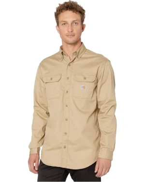 Carhartt Flame-Resistant (FR) Classic Twill Shirt | Shirts & Tops -Carttha Shop 81KRQWc6kuL. AC SR736920