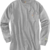 Carhartt Big & Tall Flame-Resistant Force® Cotton Long Sleeve T-Shirt | Shirts & Tops