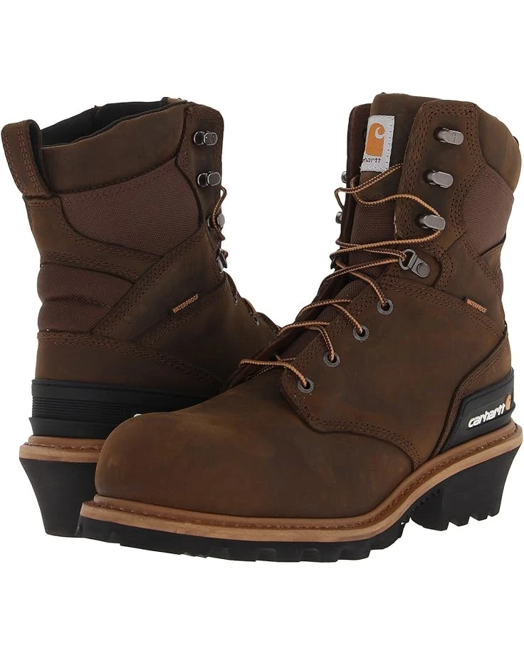 Carhartt CML8360 8" WP Composite Toe Logger Boot | Boots 1 Carhartt CML8360 8" WP Composite Toe Logger Boot | Boots