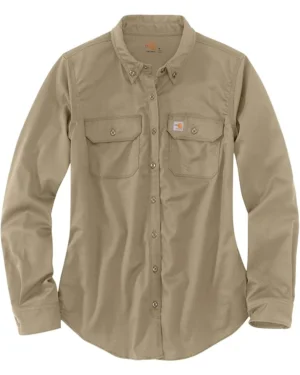 Carhartt Flame-Resistant Rugged Flex Twill Shirt | Shirts & Tops