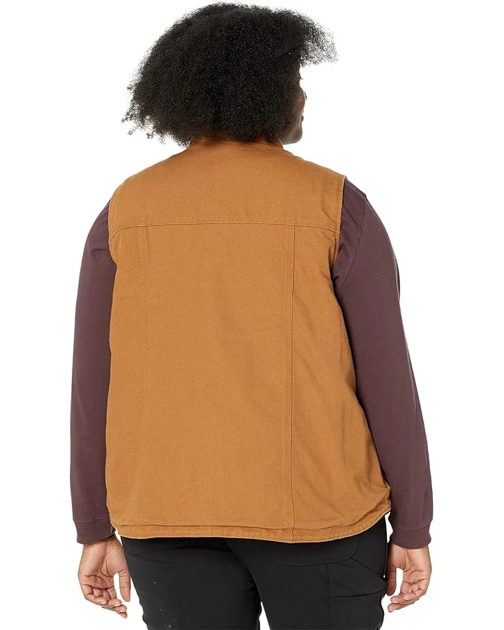 Carhartt Plus Size OV277 Sherpa Lined Mock Neck Vest | Coats & Outerwear 2 Carhartt Plus Size OV277 Sherpa Lined Mock Neck Vest | Coats & Outerwear - Image 2