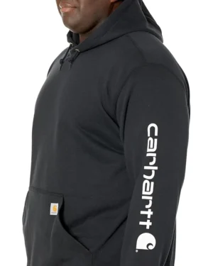 Carhartt Big & Tall Midweight Signature Sleeve Logo Hooded Sweatshirt | Hoodies & Sweatshirts -Carttha Shop 81t86c ldL. AC SR736920