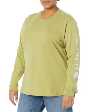 Carhartt Plus Size Loose Fit Long Sleeve Graphic T-Shirt | Shirts & Tops