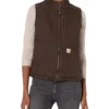 Carhartt OV277 Sherpa Lined Mock Neck Vest | Coats & Outerwear