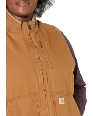 Carhartt Plus Size OV277 Sherpa Lined Mock Neck Vest | Coats & Outerwear 6 Carhartt Plus Size OV277 Sherpa Lined Mock Neck Vest | Coats & Outerwear -Carttha Shop 91beXGN4QaL. AC SR736920