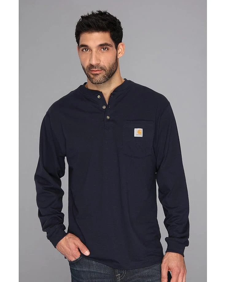 Carhartt Workwear Pocket L/S Henley | Shirts & Tops 5 Carhartt Workwear Pocket L/S Henley | Shirts & Tops - Image 5